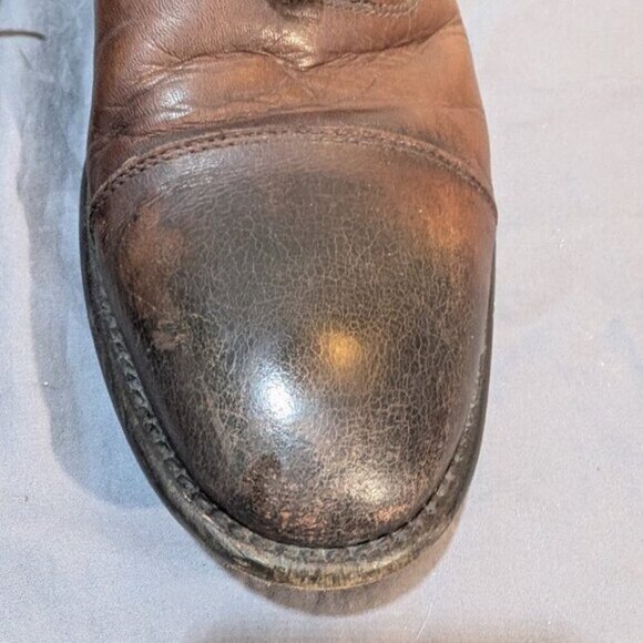 To Boot New York Adam Derrick Brown Leather Derby Shoes Men Size 9 - Picture 2 of 10